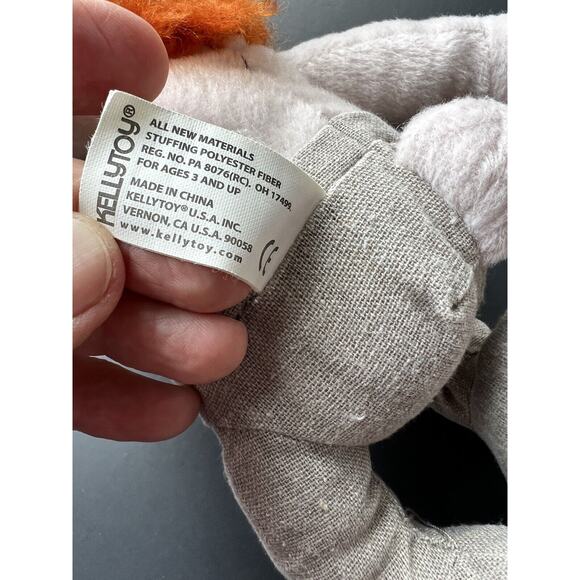 Smurfs Official Movie Merchandise Evil Hackus Gray Orange 14" Plush Stuffed Toy - Picture 6 of 7